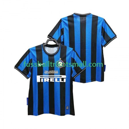 Fußballtrikots Inter Mailand 2009 2010 Retro Kurzarm Heimtrikotsatz kaufen